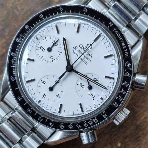 omega speedmaster reduced white